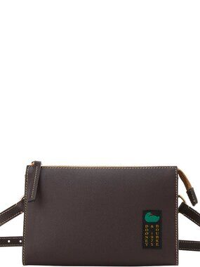 Leather Dooney and Bourke purse - Alpine Janine Crossbody 23 - brown crossbody